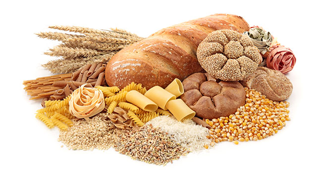 Grupo de alimentos pertenecientes a los hidratos de carbono o carbohidratos.