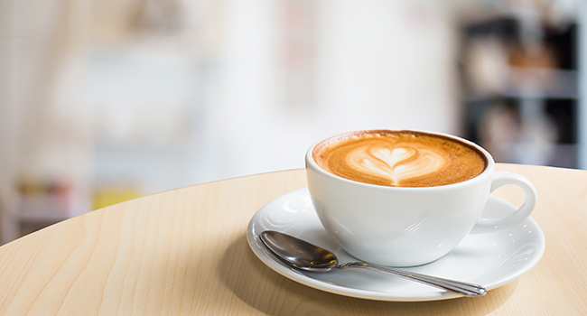 Foto de una taza de caf&eacute;.